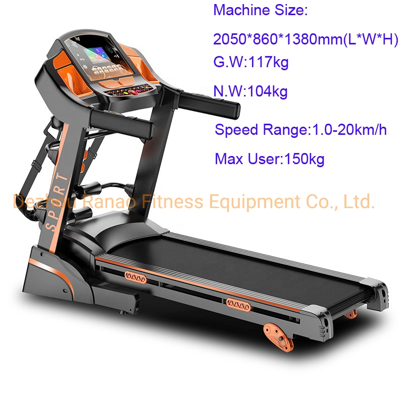Gym Equipment New Style Cardio Faltbare Sport Training Equipment Home Fitness-Laufband für das elektrische Zuhause (AF-5000)