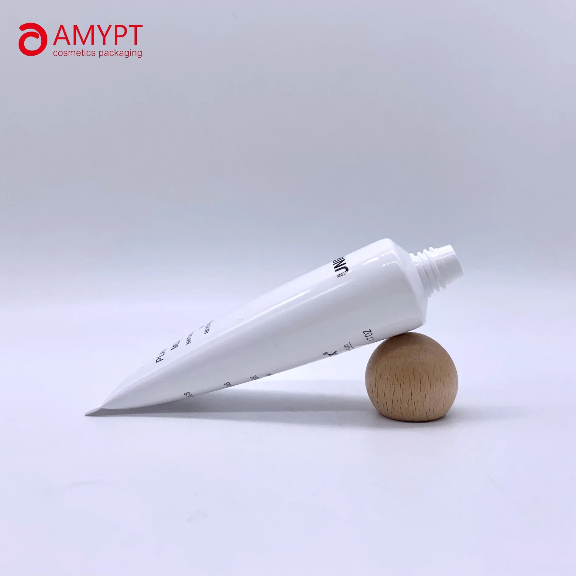 Eco-Friendly Cosmetic Tube with Wood Cap