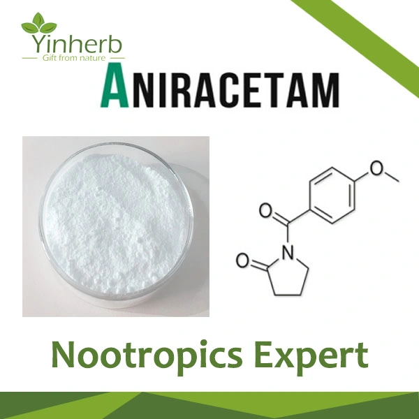 Laboratório Yinherb Piracetam matérias-primas em pó Cérebro Enhancer Nootropics Piracetam