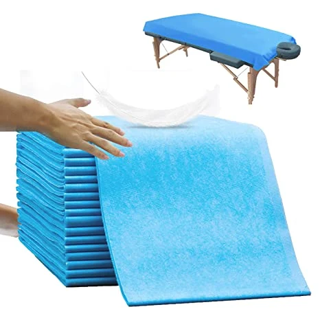 Disposable Thick Massage Table Covers Fitted Bed Sheets Soft Breathable