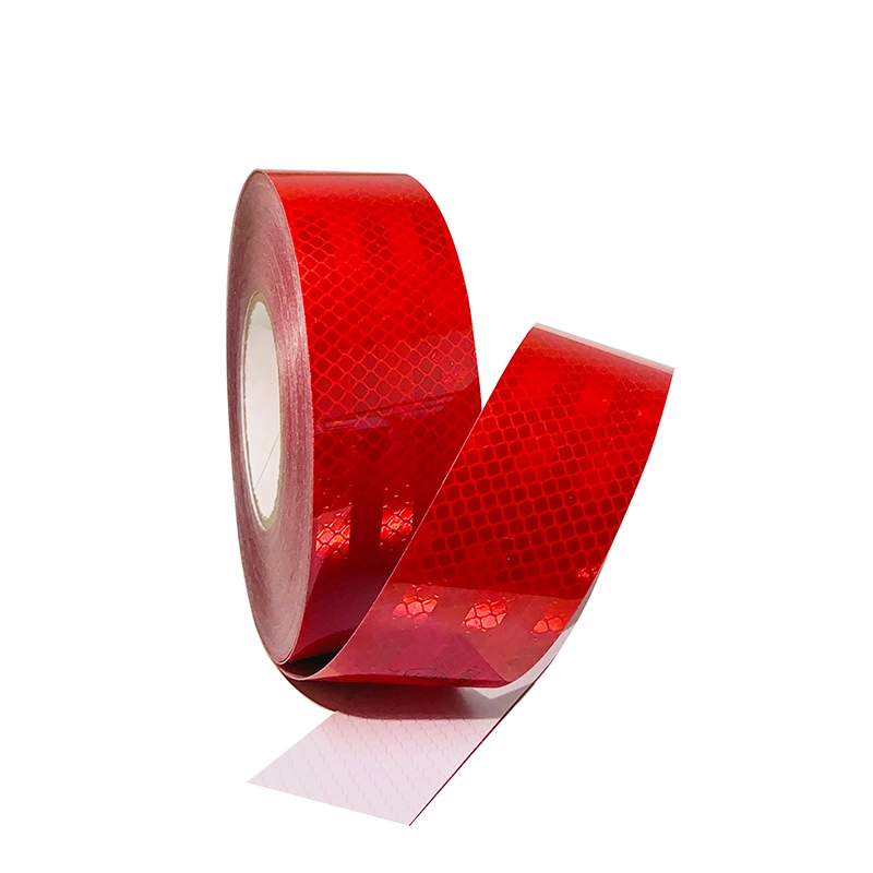 High Visibility PVC Honeycomb Red Arrow Barrier Ordinary Safety Reflective Tape