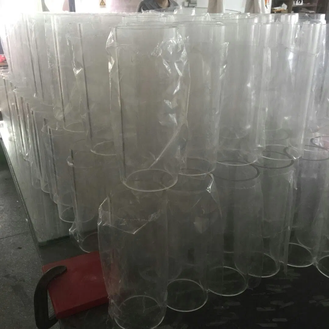 Round Water Tight Acrylic Container with Screws