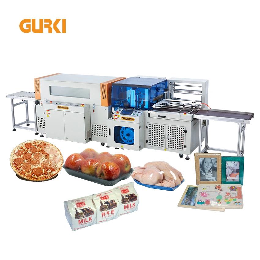 Cup Book Mobile Shrink Packaging Wrap Machine Full Automatic Shrink Packing Wrapping Machine