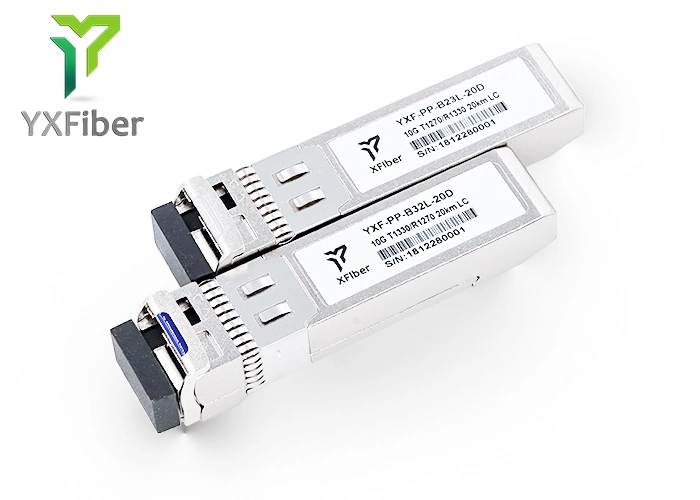 El transceptor SFP 10g a 20km Bidi módulo compatible con Cisco