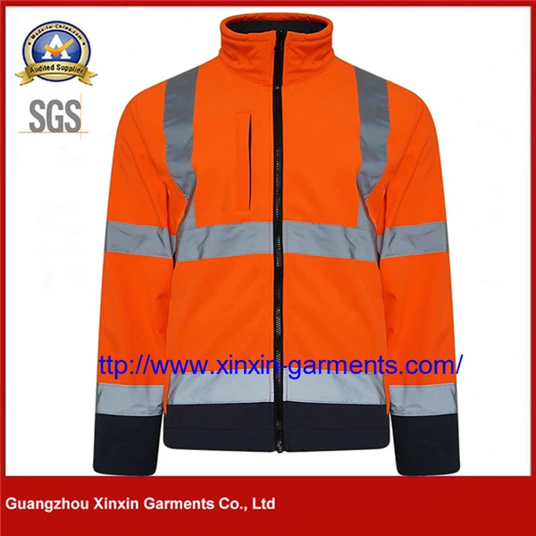 Hi Viz Fleece Sweatshirt Work Wear Customized Uniform Protective Construction (W886)