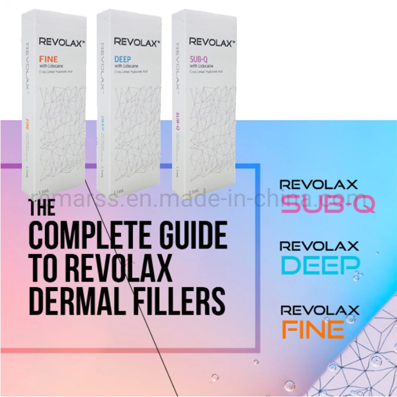 Anti-Aging Injectable Dermal Filler Hyaluronic Acid Dermal Revolax Deep Sub-Q