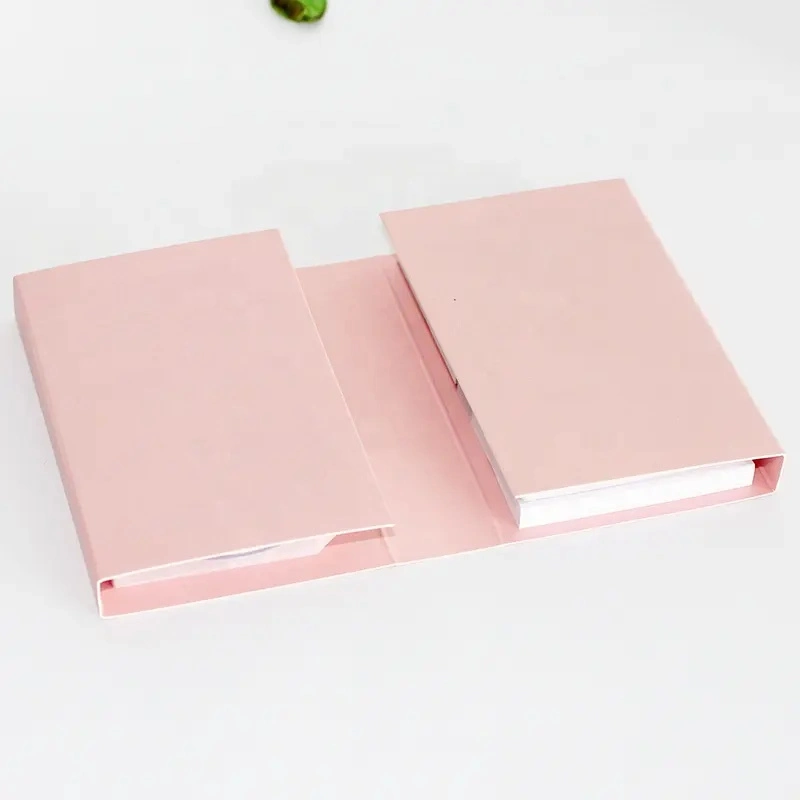 Diseño personalizado Círculo labios Rosa papel Sticky Notas imán de nevera Kit de dulce de la comida