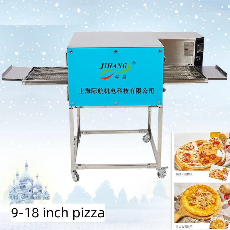 Automatic Pizza Oven with Stainless Steel Conveyor