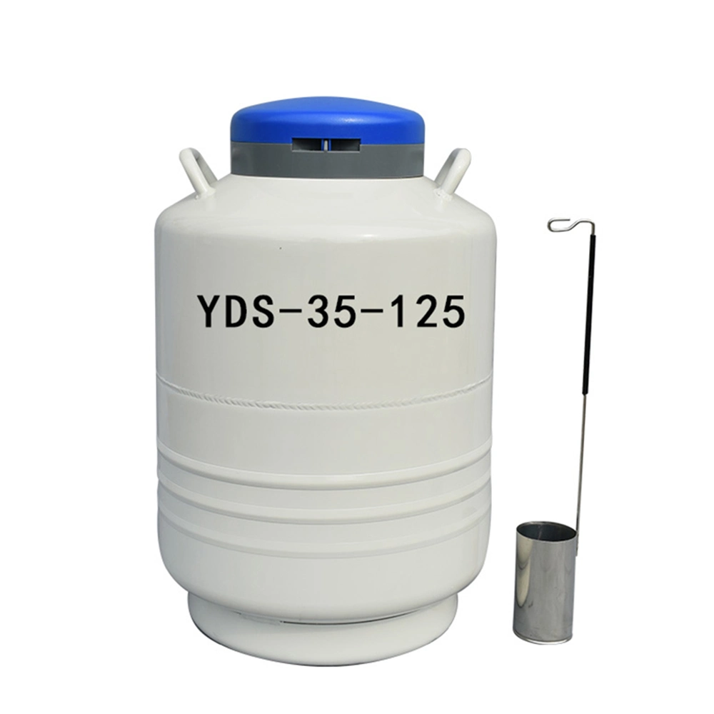 Yds 35-125 Large Caliber Bulk Tank for Self-Pressurized Horizontal Liquid Nitrogen Storage