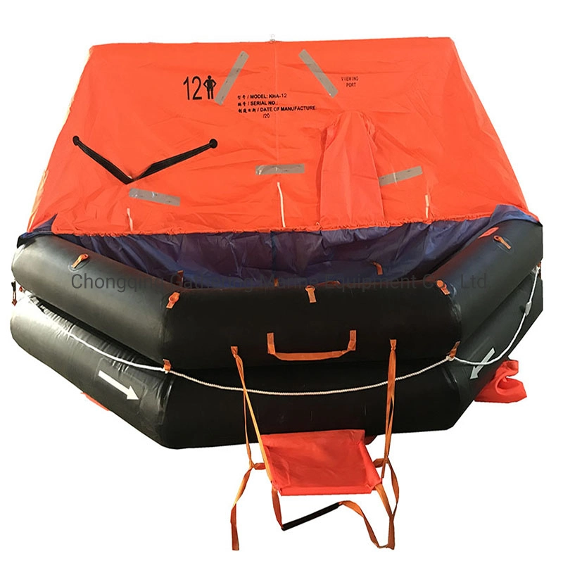 Solas Standard Self Righting Inflatable Liferaft 15 Person Life Raft