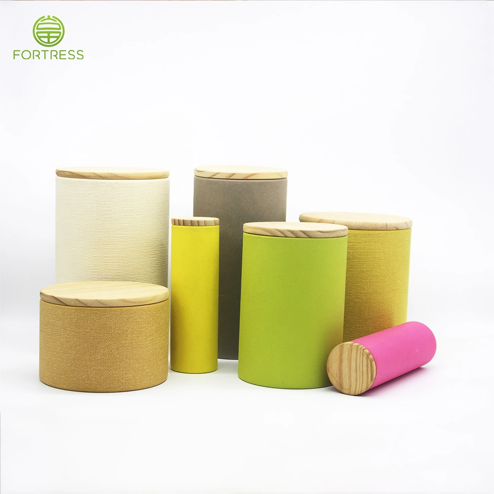 Fancy Paper Food Round Shape Packing Box Spices Paper Tubes