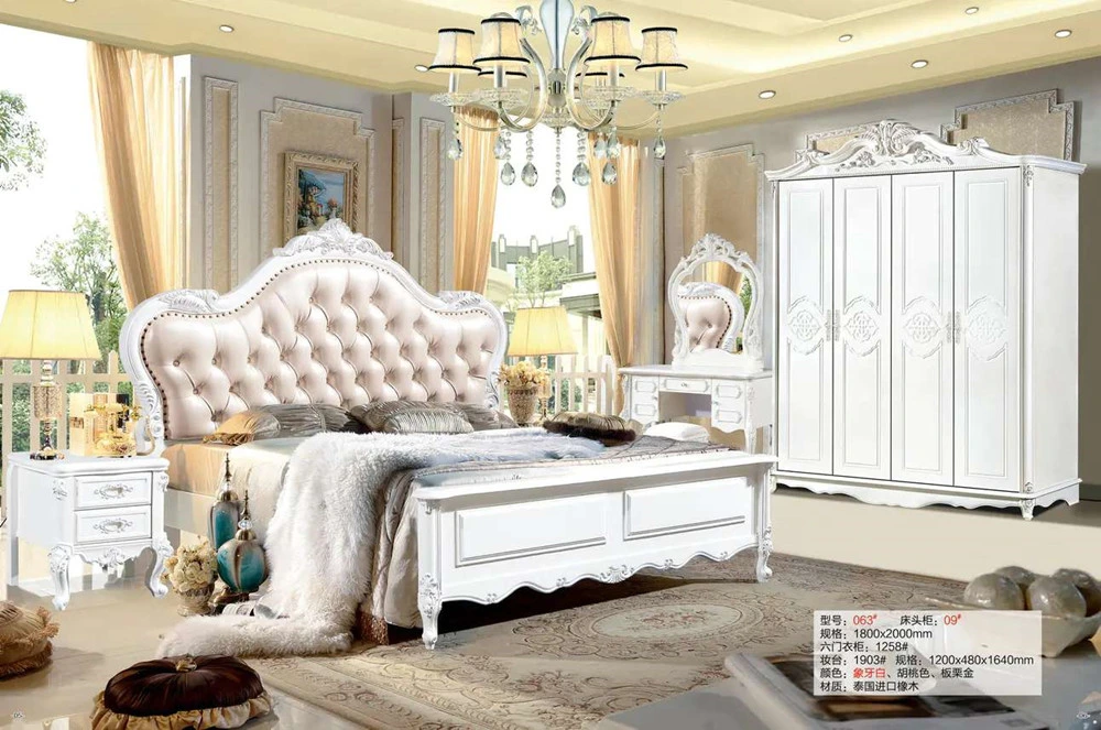 Royal American Solid Wood Bed Room Furniture King Queen Bed