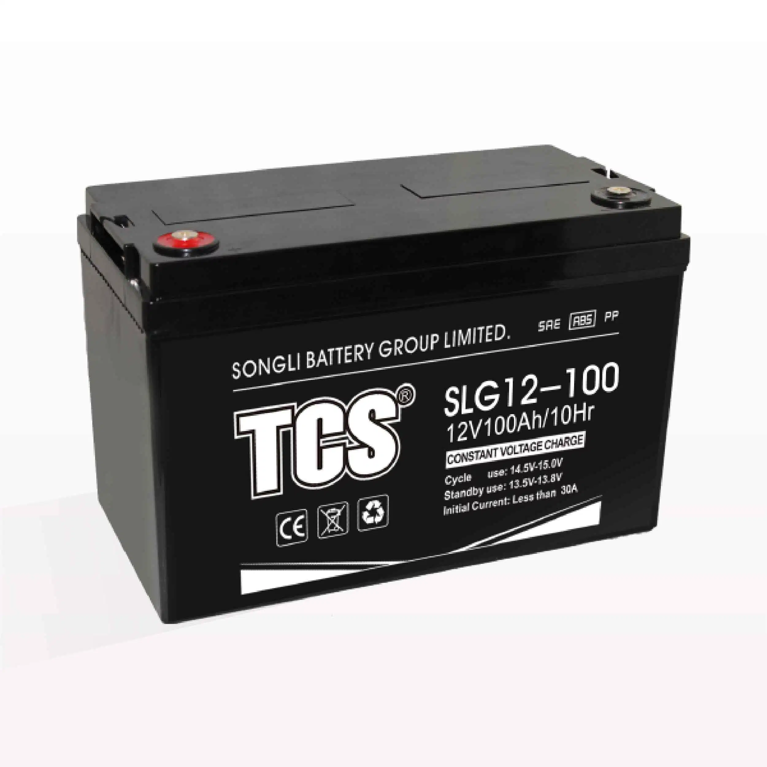 Asistencia técnica personalizada 12V 100Ah las baterías de gel para la venta de sistemas de energía solar