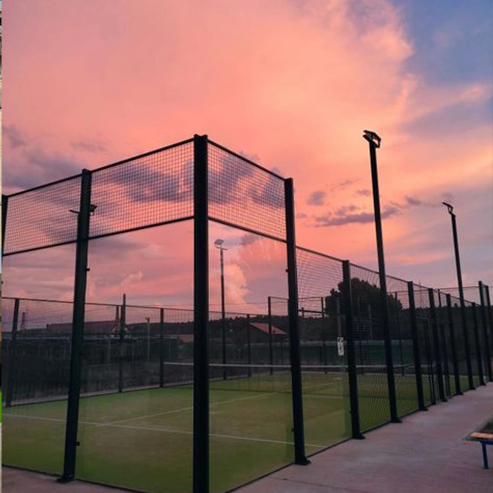 Tennis Court Net Professional Manufacturers Small Sided Soccer Fence Field China 12mm Thickness Tempered Glass Rubber Tennis Court