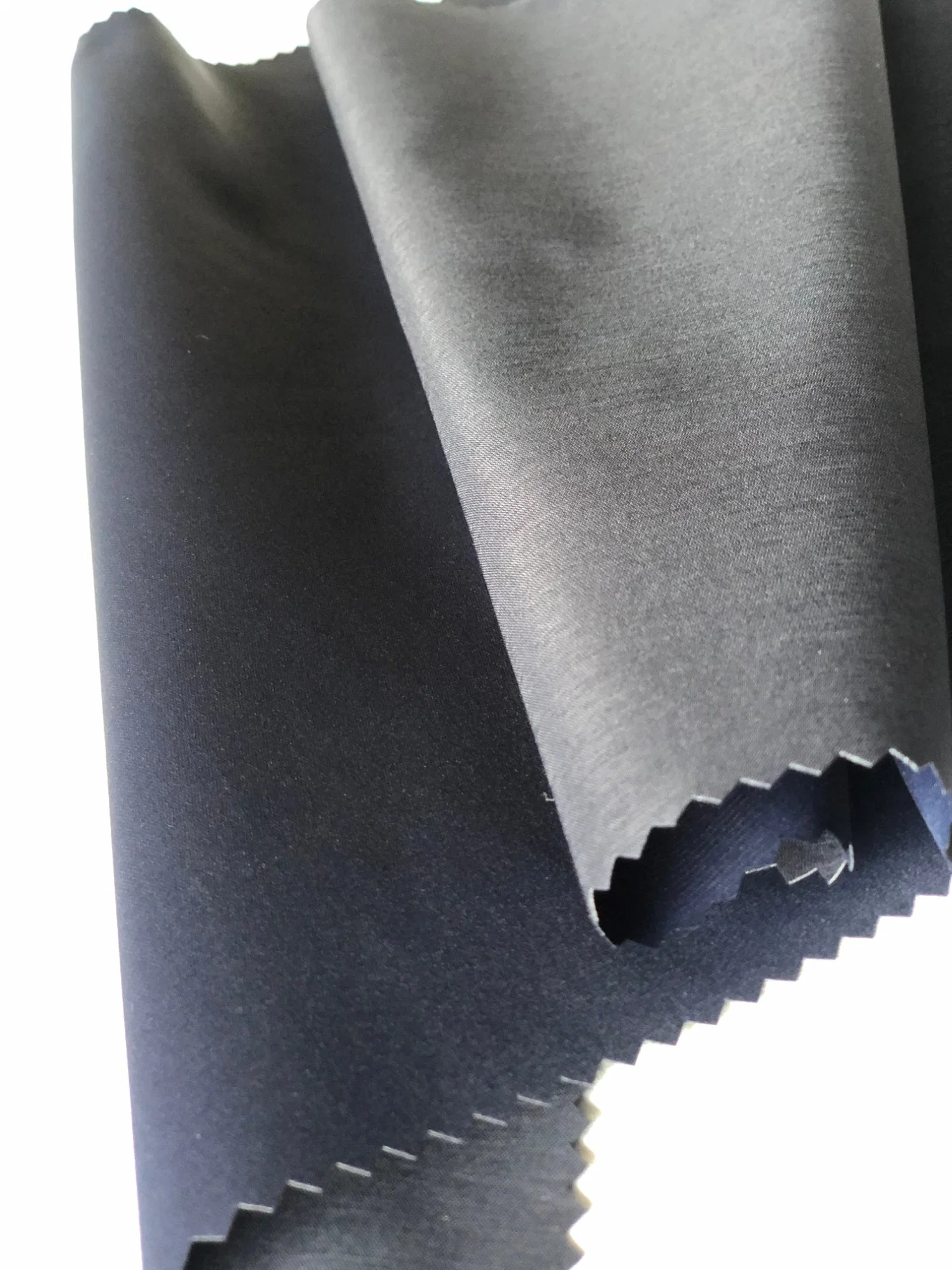 100%Polyester 380t Twill Pongee with with Black TPU Bonding 125GSM 58"