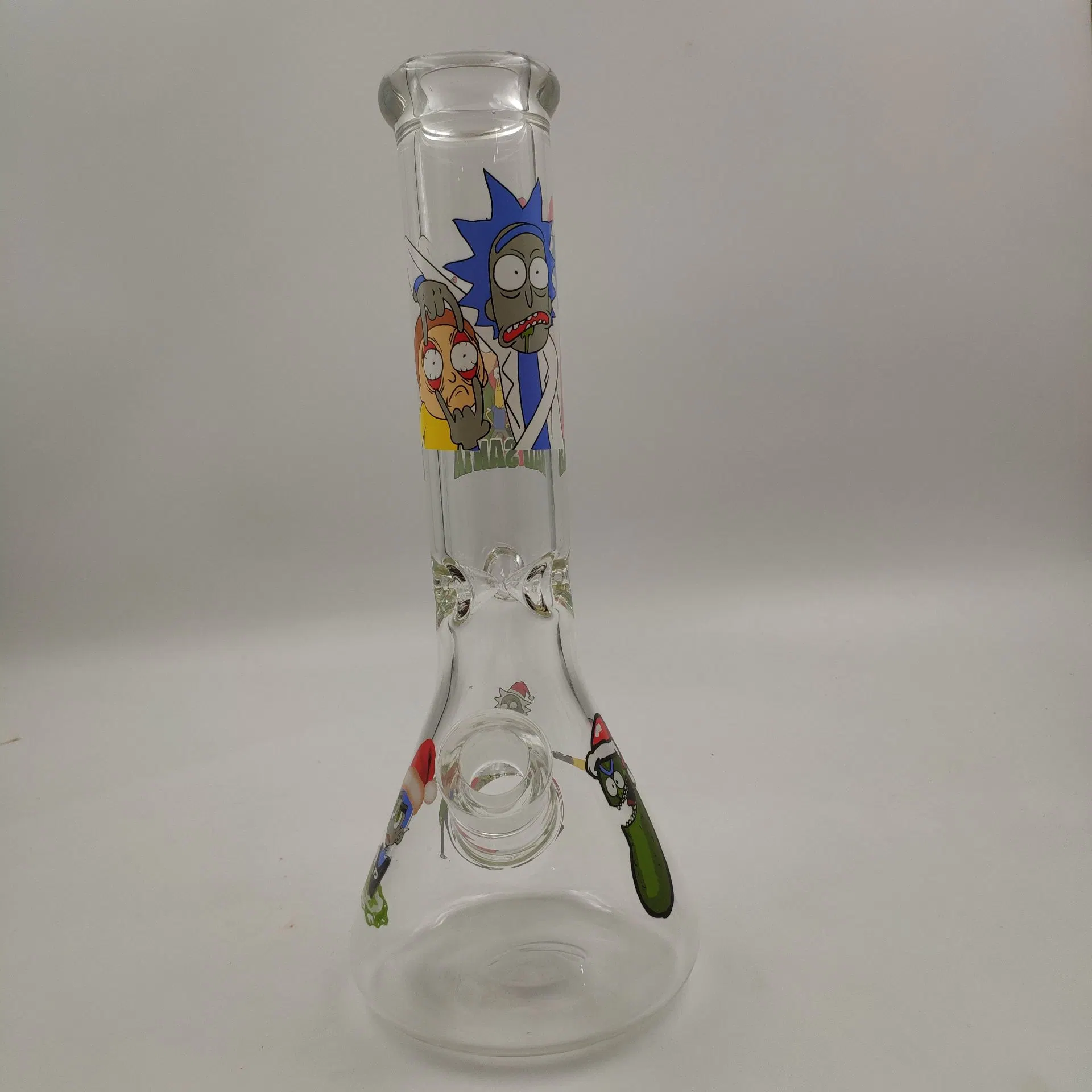 2019 Top AAA Selling High quality/High cost performance Wholesale/Supplier Tobacco Glass Smoking Water Pipe with Decals Glass Water Pipe