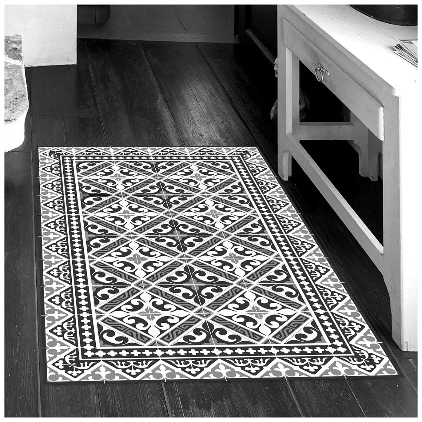 Alfombrilla de vinilo suelos de linóleo área alfombra alfombra
