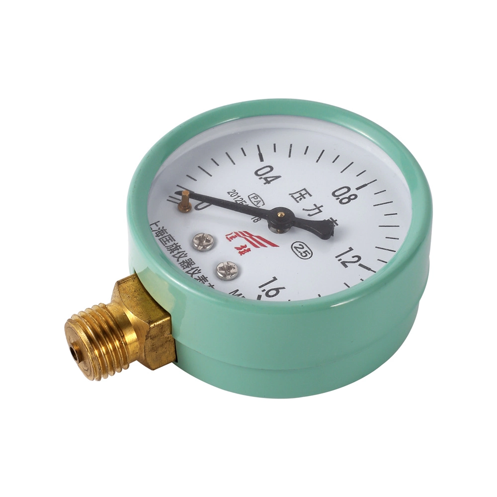 Professional Iron+Brass High Quality Water Pressure Gauge Garden Irrigation Sprinkler Gun Fitting