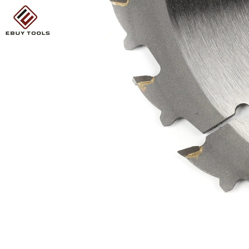 Dry Cutting Tct Circular Saw Blade for Cutting Wood Steel Iron and Ferrous Metal