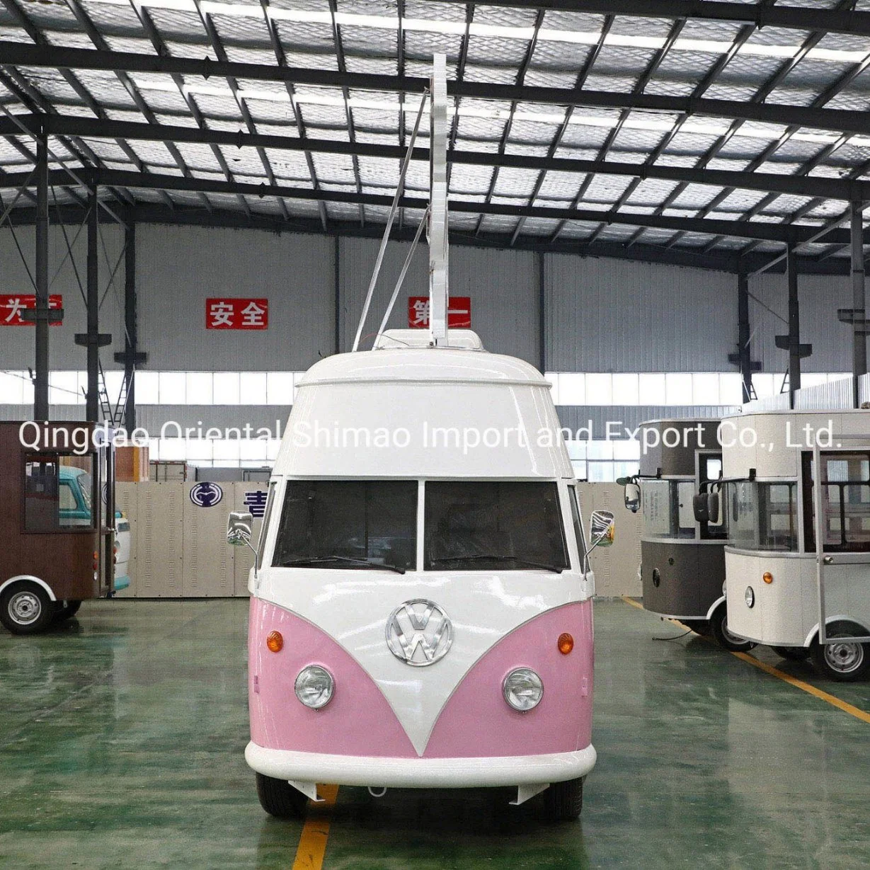 Oriental Shimao Mobile VW Used Electric Fast Food Truck with Convenient Kitchen Vending Coffee Ice Cream Catering Drivable Truck