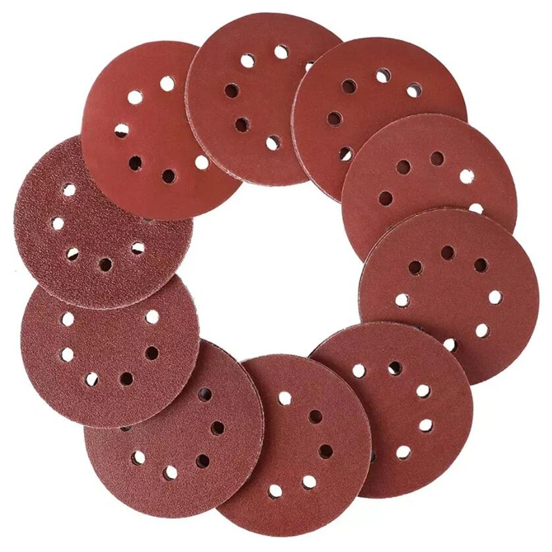 Alumina Oxide Velcro Disc Abrasive Sanding Grinding Disc Sanding Paper