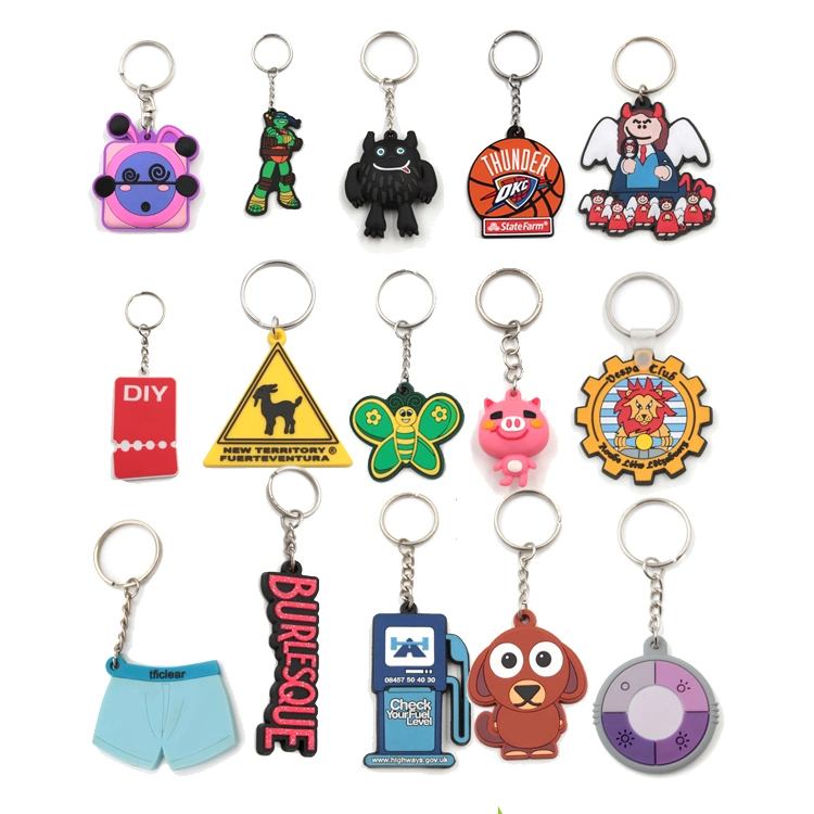 Release Quick Soft PVC Rubber Silicone Keychain Disconnect Quick Release Clip Quarter Holder Key Ring