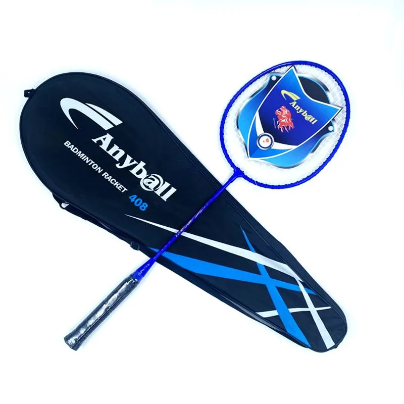 Anyball High quality/High cost performance Iron Alloy Badminton Racket Cheap Badminton Racket Racquets Set