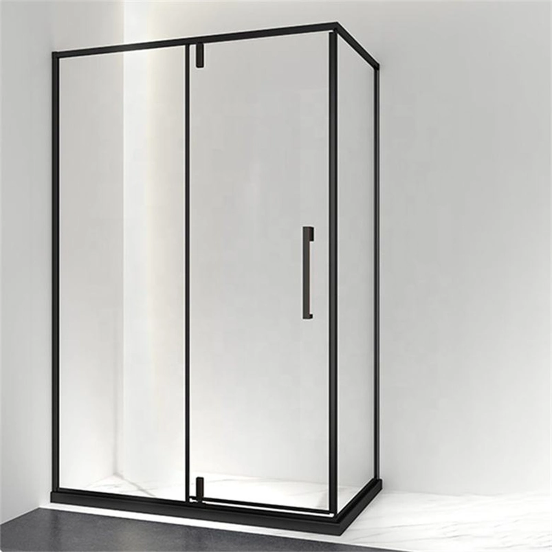 Customized Modern Shower Room: Aluminum Frame, Frosted Glass, Hinge Open Style Standing Showers Bathroom Panel Bathroom Products