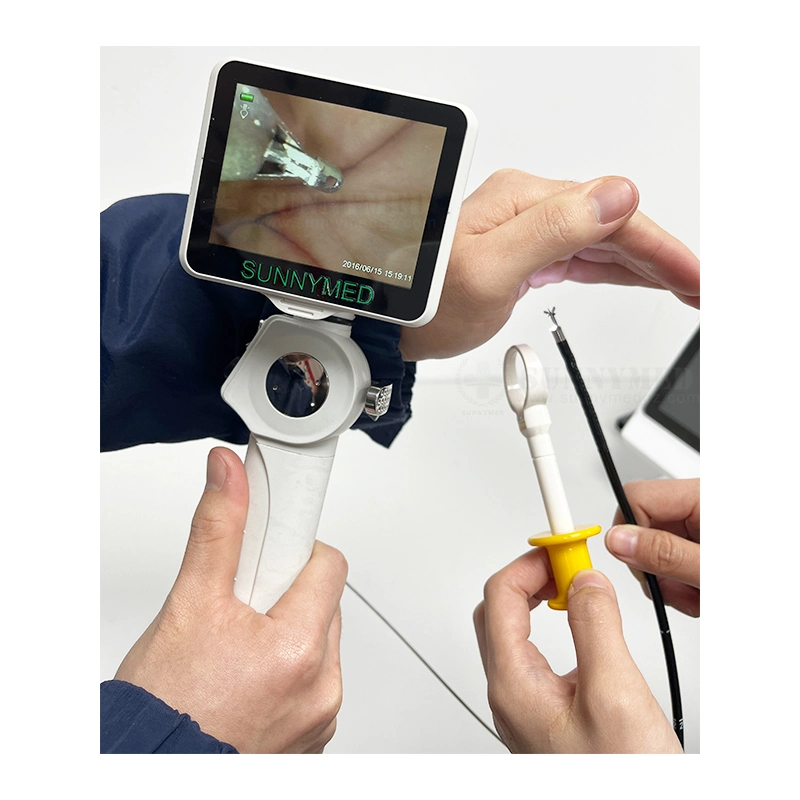 Sy-P029-3 Good Quality Medical Portable Flexible Ent/Bronchoscope/Ureteroscope Video Endoscope for Sale