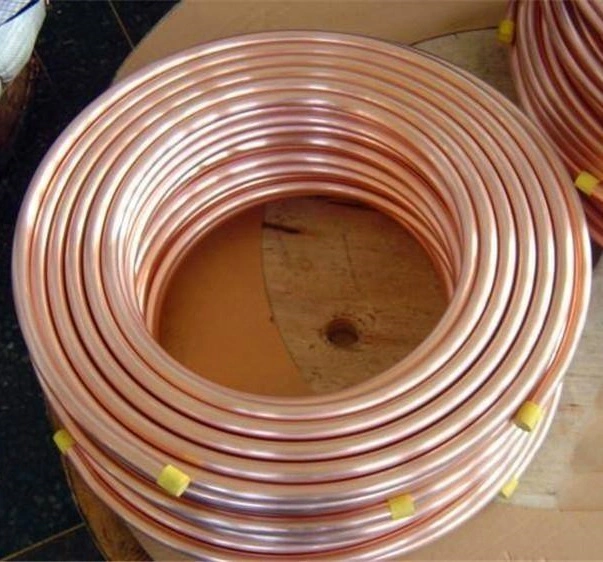 Copper Pipe / Copper Tube High Quality Seamless 1/4", 3/8", 5/16", 3/4" Coil Pipe / Copper Tube T2/Tp2/H62/H65 Large Diameter Copper Pipe/Brass Pipe Price