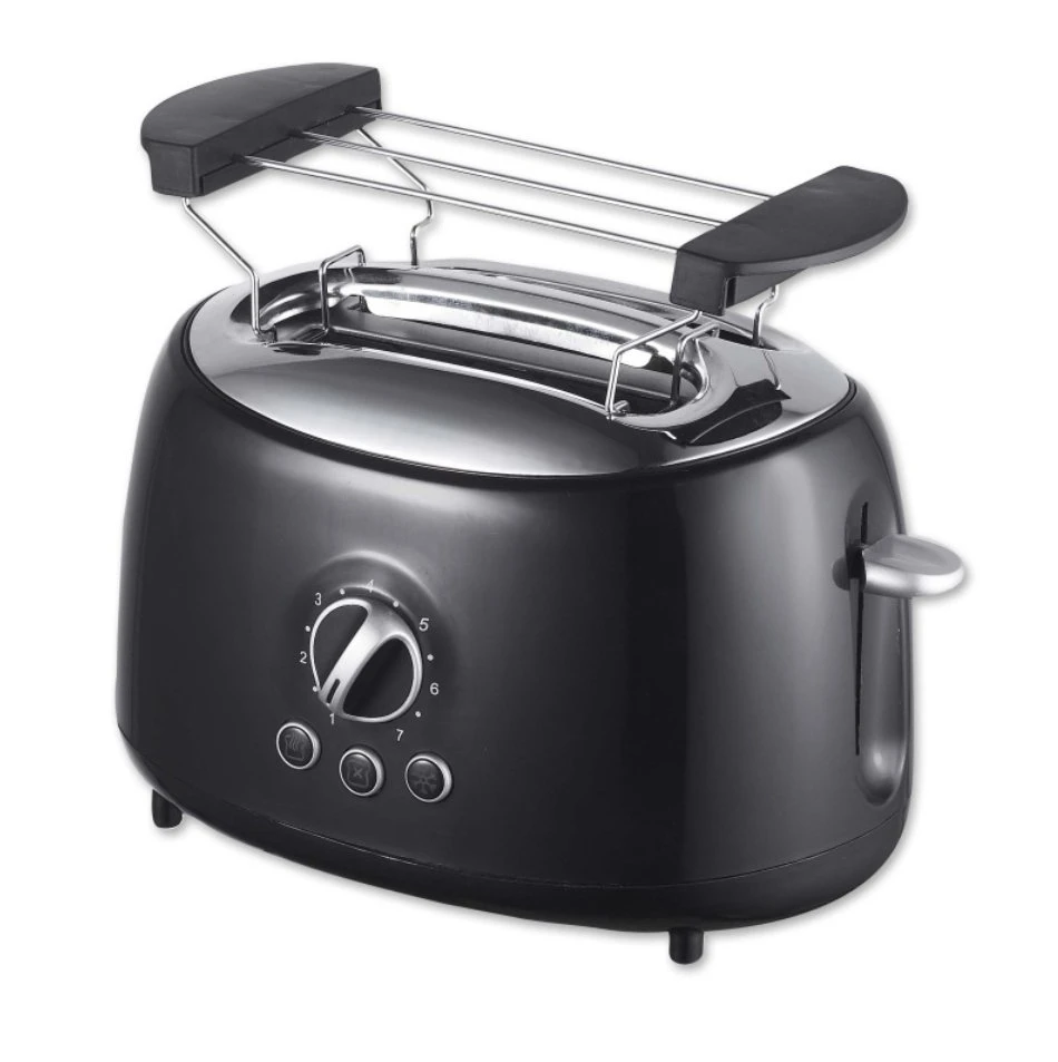 Venta caliente Longbank dos rebanada Cool táctil con una amplia ranura multifunción 700w de potencia Desempañador, recalentar, Cancelar Bread Maker