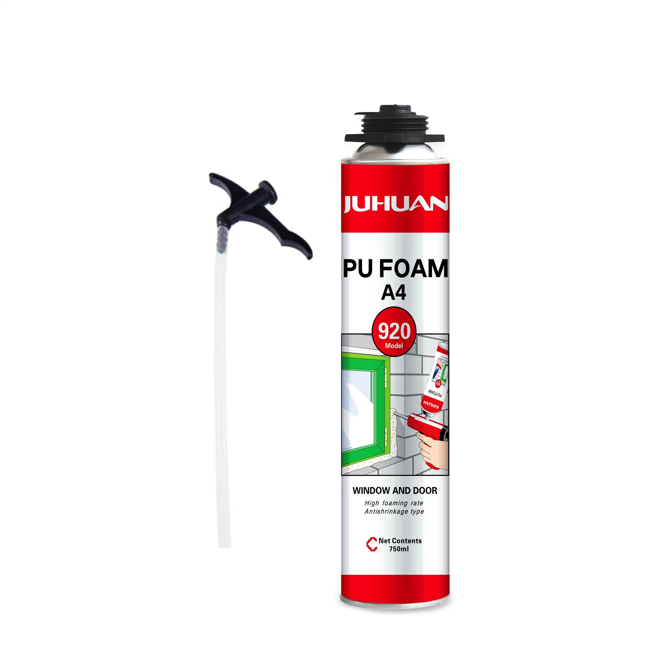 Ein Komponenten Polyurethan expandierenden Spray PU Schaum