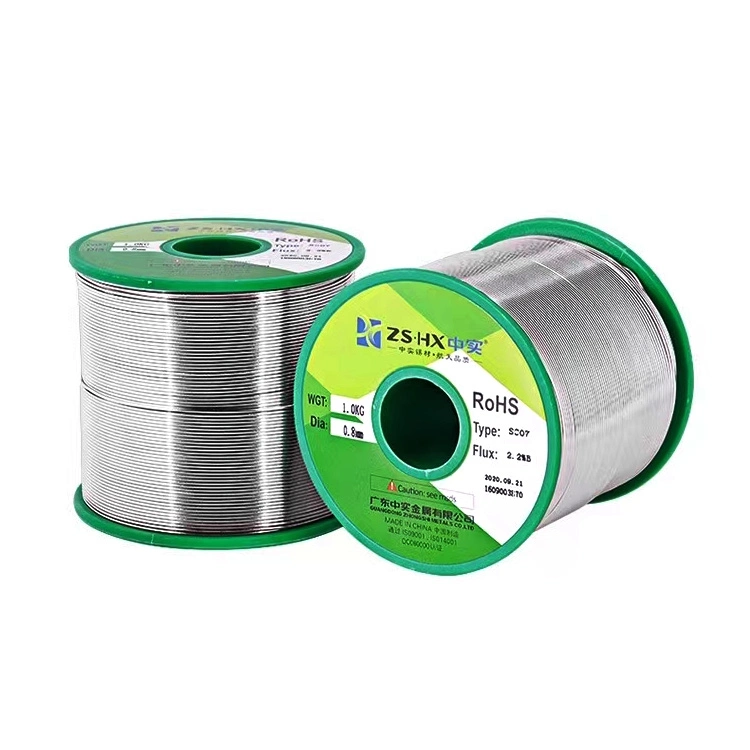 Lead-Free Soldering Wire Solder Wire Sac0307 Automatic Welding Special Core Wire 400g 200g 500g with Flux2.2%