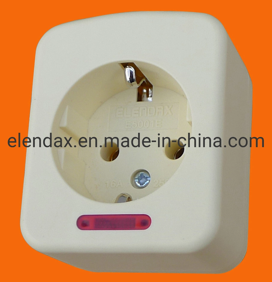 10/16A EU 2 Way Power Extension Socket (E5002E)