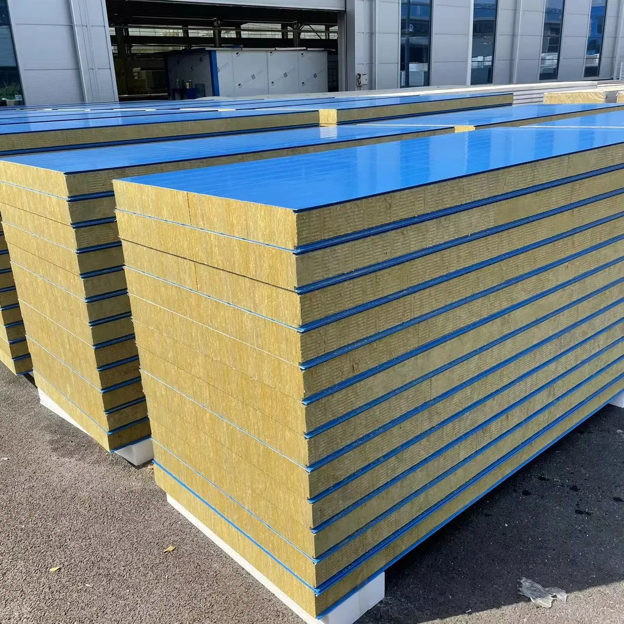 EPS / Rock Wool / PU / PIR / Polyurethane Structural Insulated Sandwich Panels