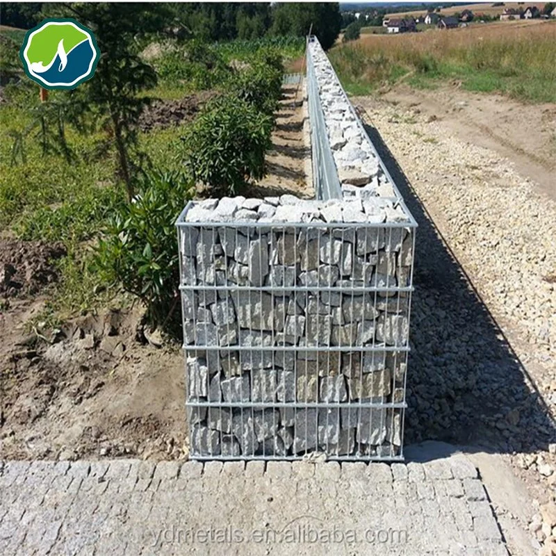 Home Garden Stone Cage Wall / Gabion Box Retaining Wall Factory Price