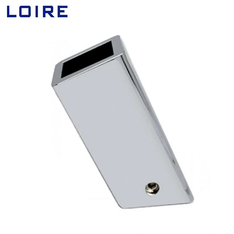 Stainless Steel Square Pipe Support Bar Connector Accessories for Shower Room