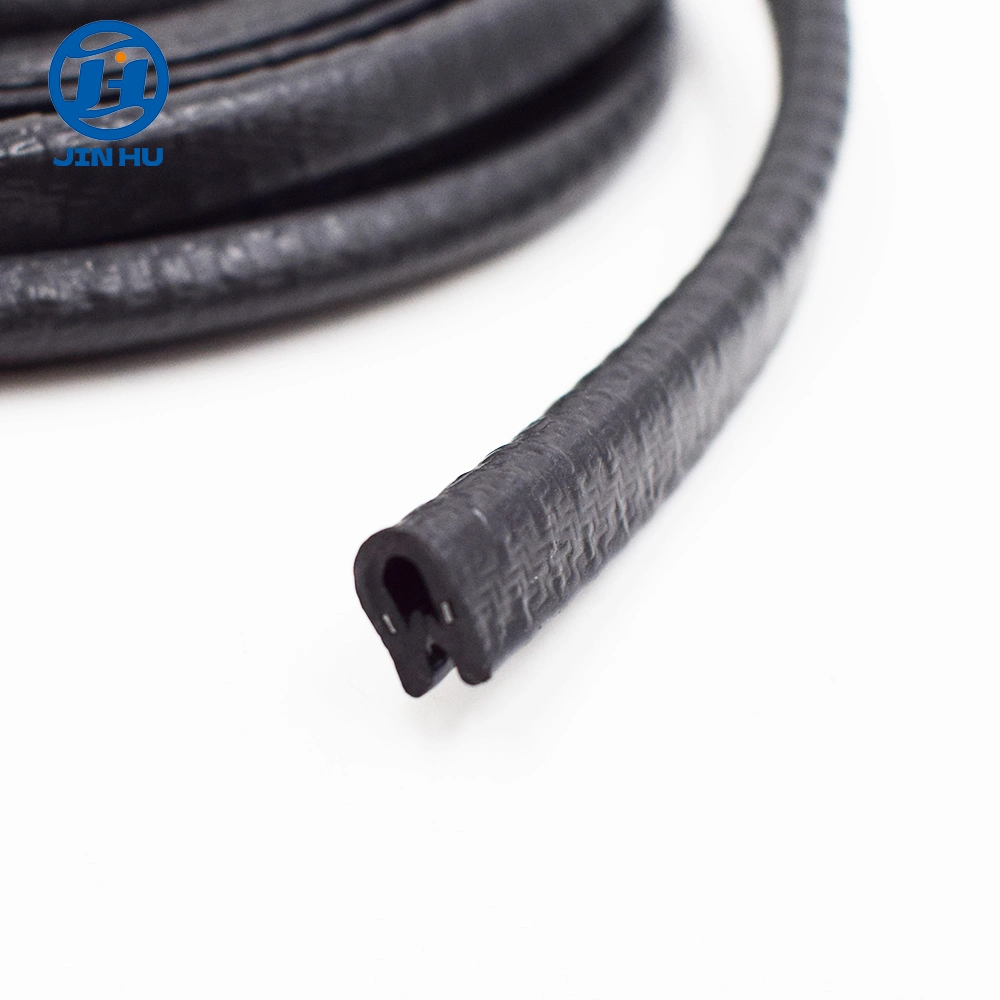 Full Size PVC Edge Trim Customized Anti Collision Extruded Rubber Seal Strip