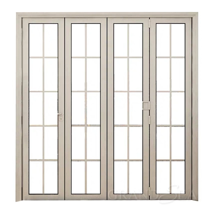 2022 Hot Sale Aluminium Glass Bifold Door / Folding Door / Glass Doors Made in Foshan Factory