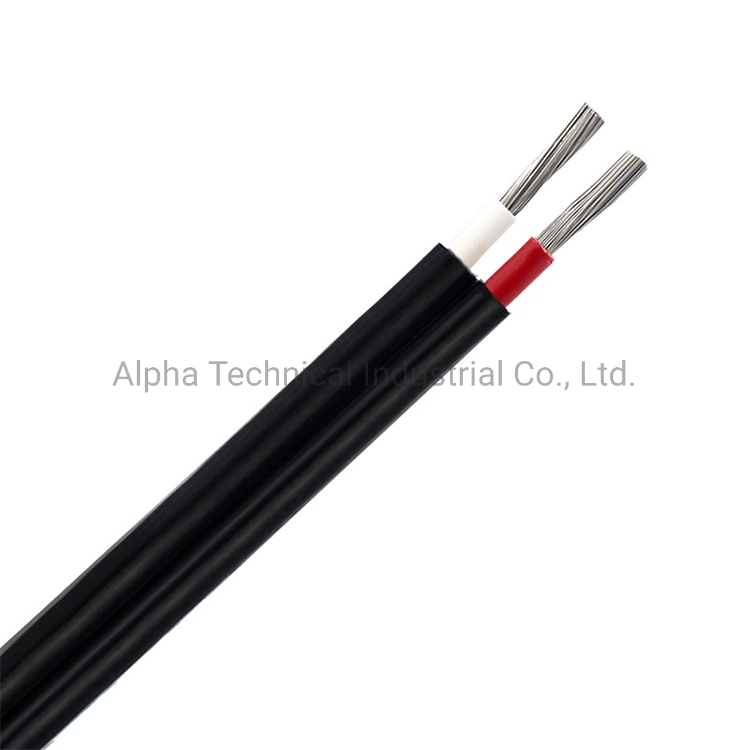 Cable de cobre PVC ignífugo XLPE o energía solar fotovoltaica aislada de caucho de silicona cable eléctrico de control de la Tierra Plana CAT6 Cable de alimentación eléctrica flexible