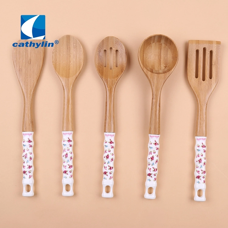 Hot-Sale Cheap Household Cooking Tools Small Wooden Kitchen Utensils