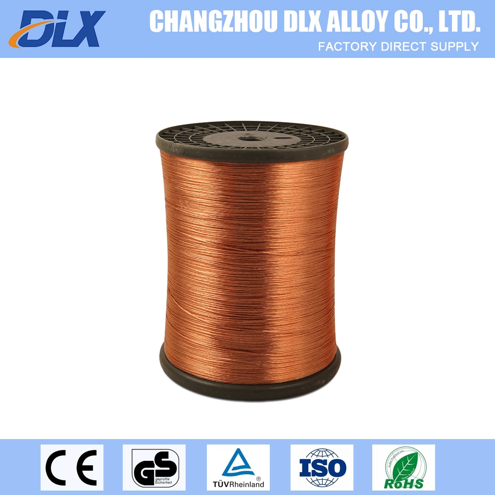 Precision Alloy 155 180 Degree Polyurethane Enameled Copper Nickel Heating Wire for Resistor