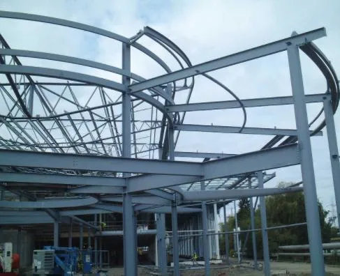 Free 3D Model Design Steel Structure Cheap Pre-Engineering Warehouse Workshop Prefab Industrial Prefabricated Steel Building