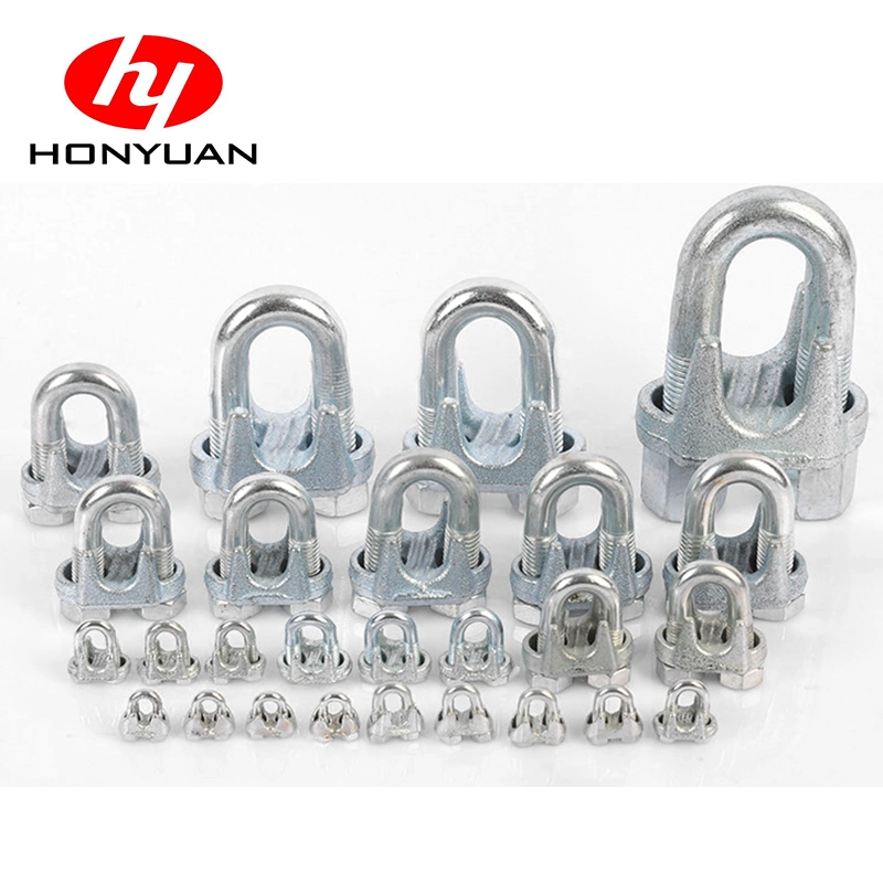 Electric Cable Connector Clamp Stainless Steel Wire Rope Clip