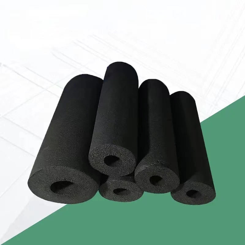 Custom Size Any Color Gym Use NBR Foam Rubber Tube Insulation PVC Pipe Roll Bar Crashproof Tube Foam