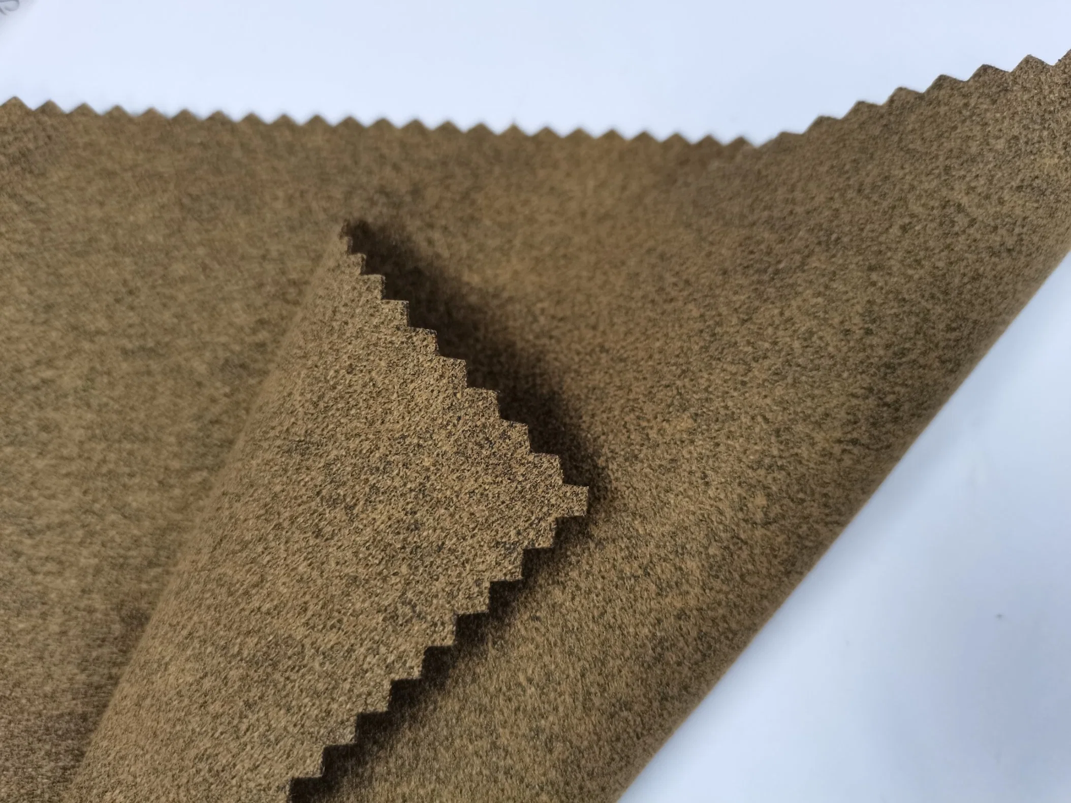 Microfiber Suede Leather Huafon Textile Conductive Suede for Gloves, E-Suede, Dark Color