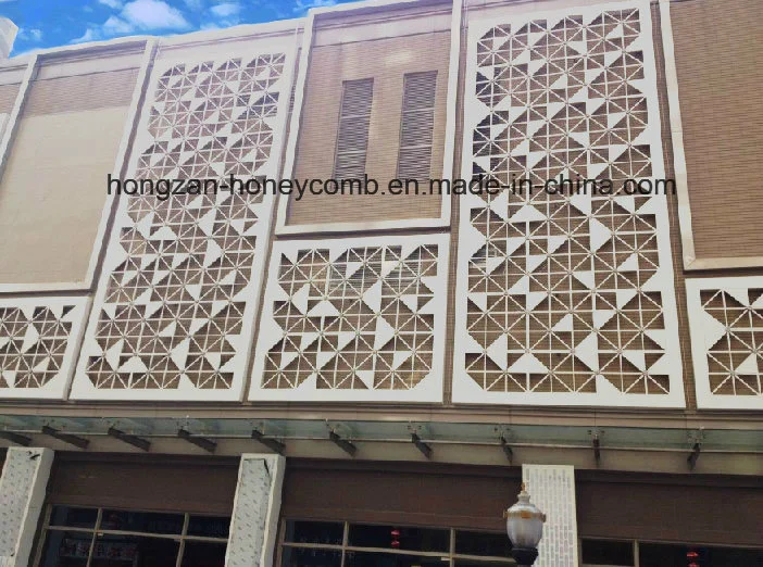 Cladding Decorative Aluminum Laser Cut Decor Metal for Classic Artistic Palaces Facade Outdoor