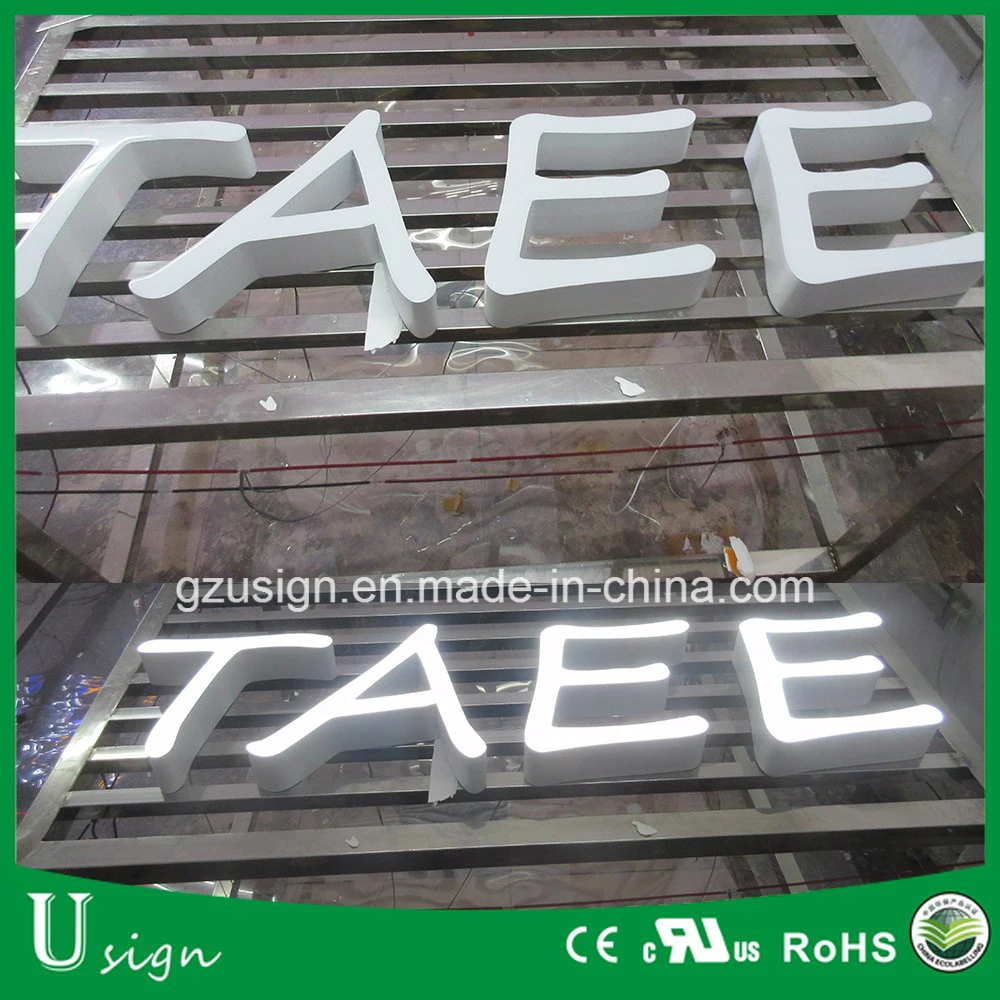 Customized 3D Letter Acrylic LED Channel Letter for Shop Logo