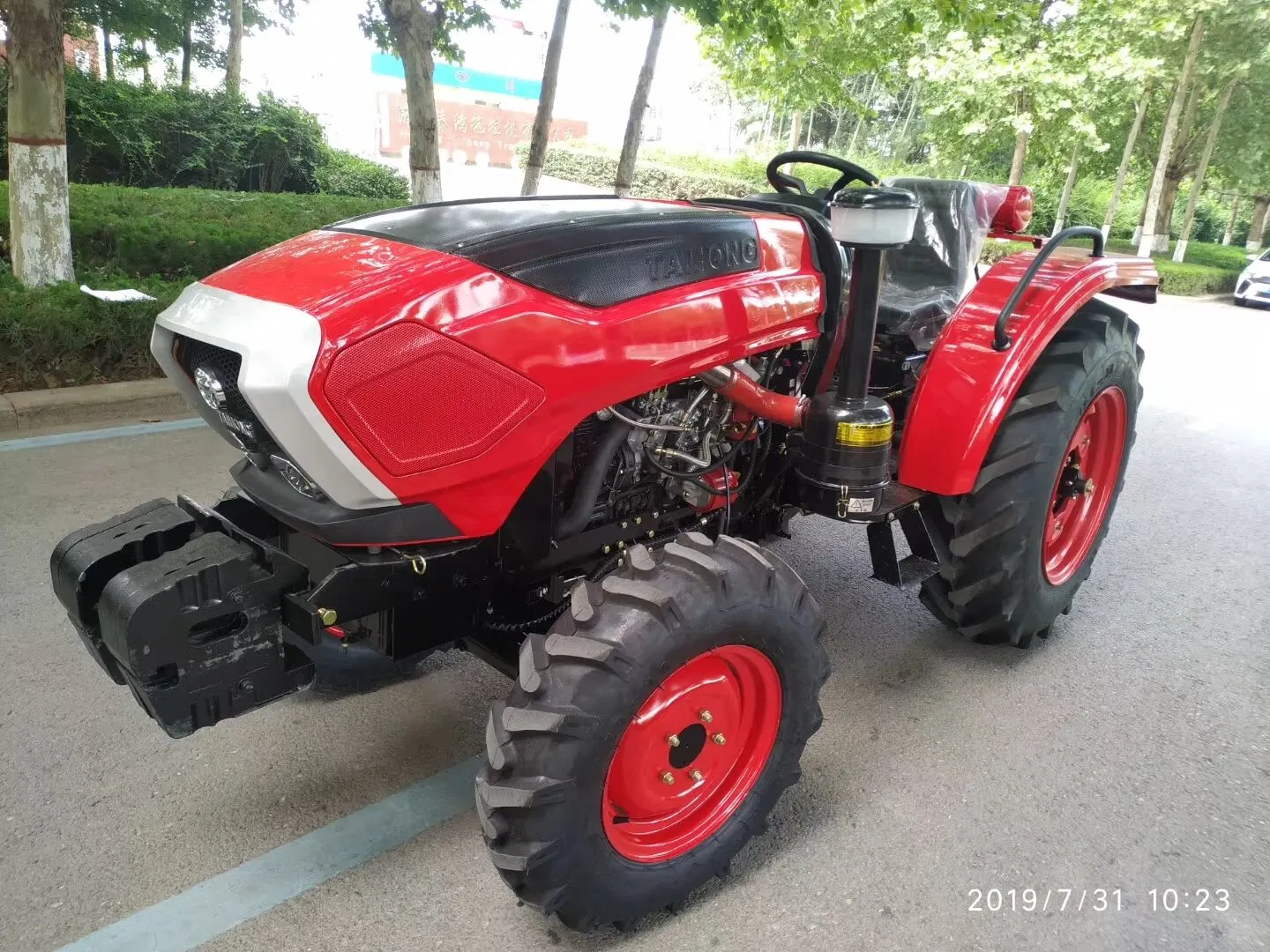 Chinese Tractor Factory Supply 45HP Tractor, Farm Tractor, 4 Wheel Drive Agriculture Tractor, Mini Tractor for Greenhouse, Garden Loader
