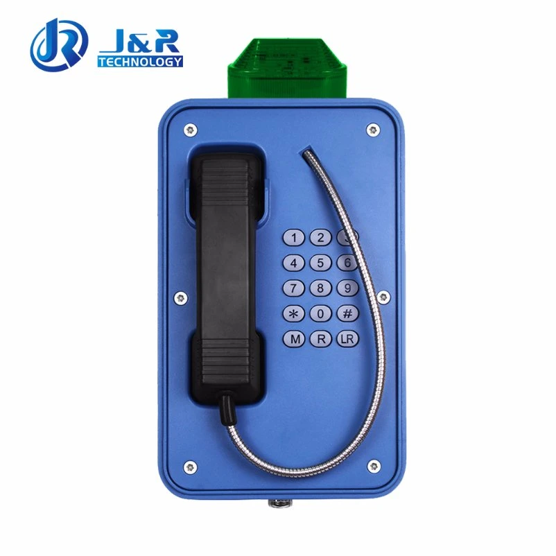 Outdoor Industrial Anticorrosion Low-Temperature Resistant Telephone with Emergency Light